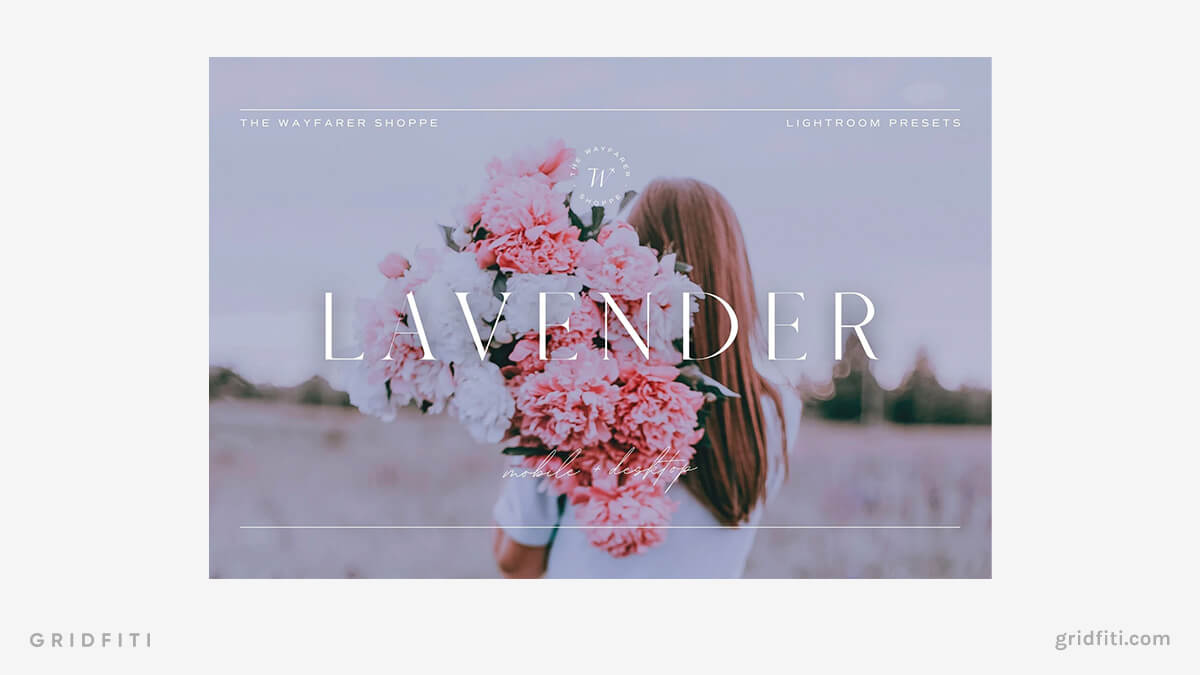 Dreamy Lavender Presets