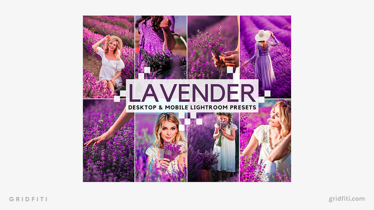 Vibrant Lavender Presets