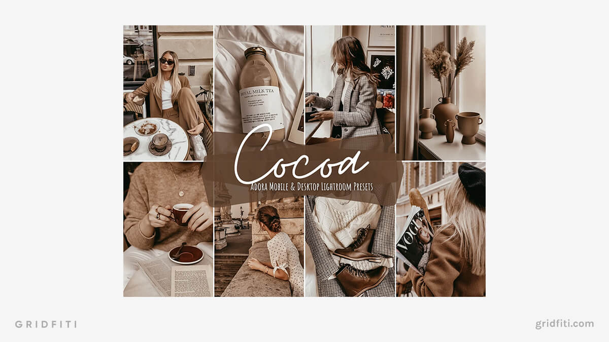 Cocoa Aesthetic Presets