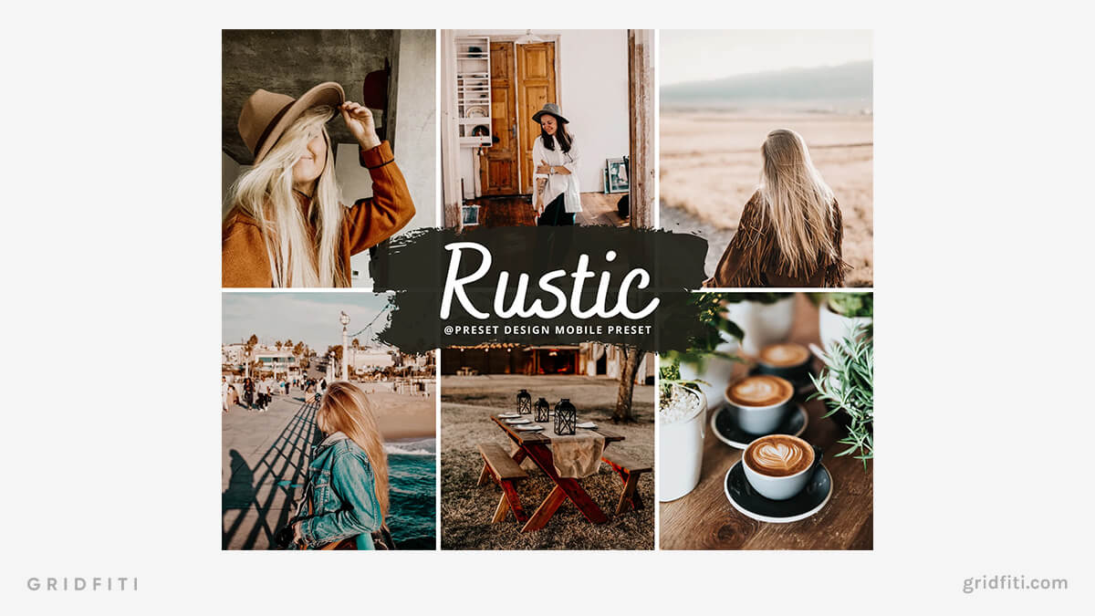 Rustic Aesthetic Presets