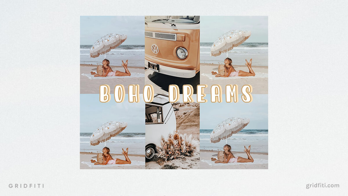 Boho Dreams Presets