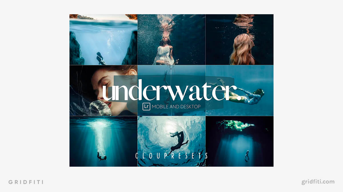 Dark & Minimal Underwater Presets