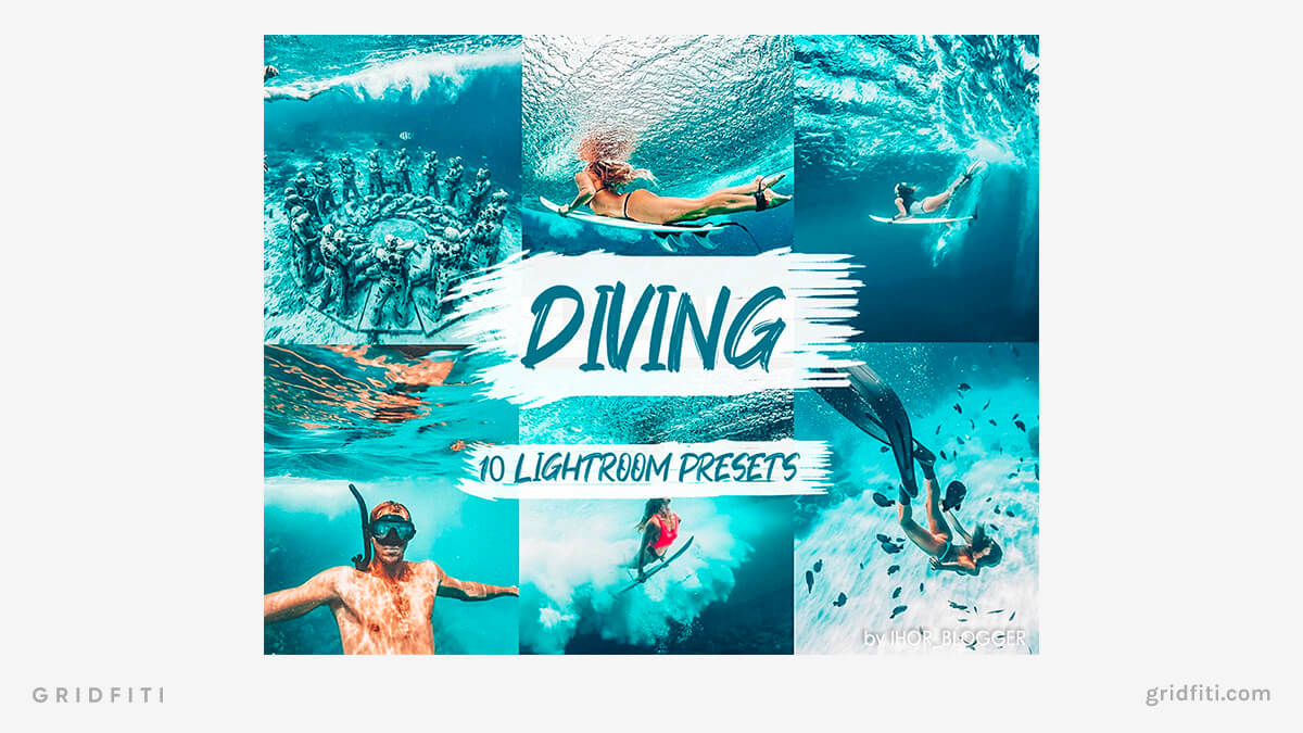 Diving Lightroom Presets