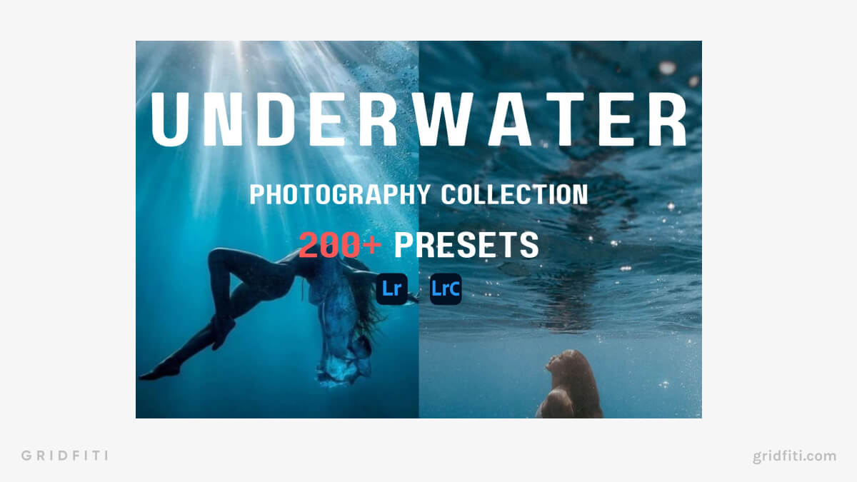 Matte Blue Underwater Preset Bundle