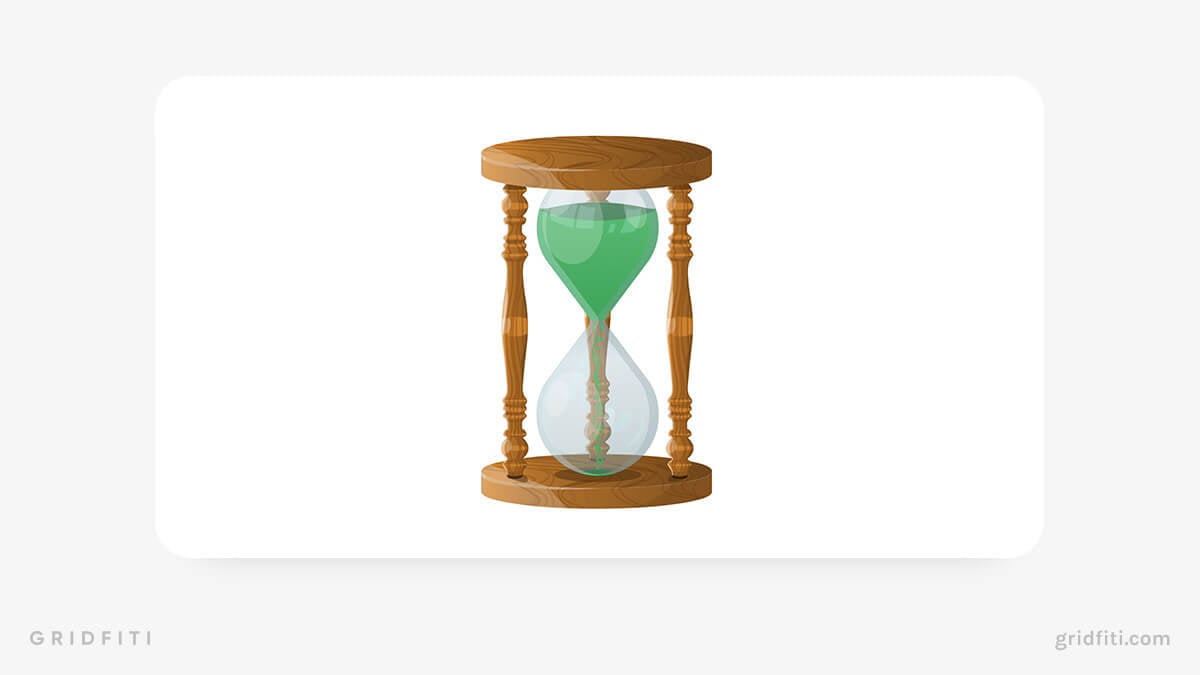 Sand & Hour Glass Visual Timer