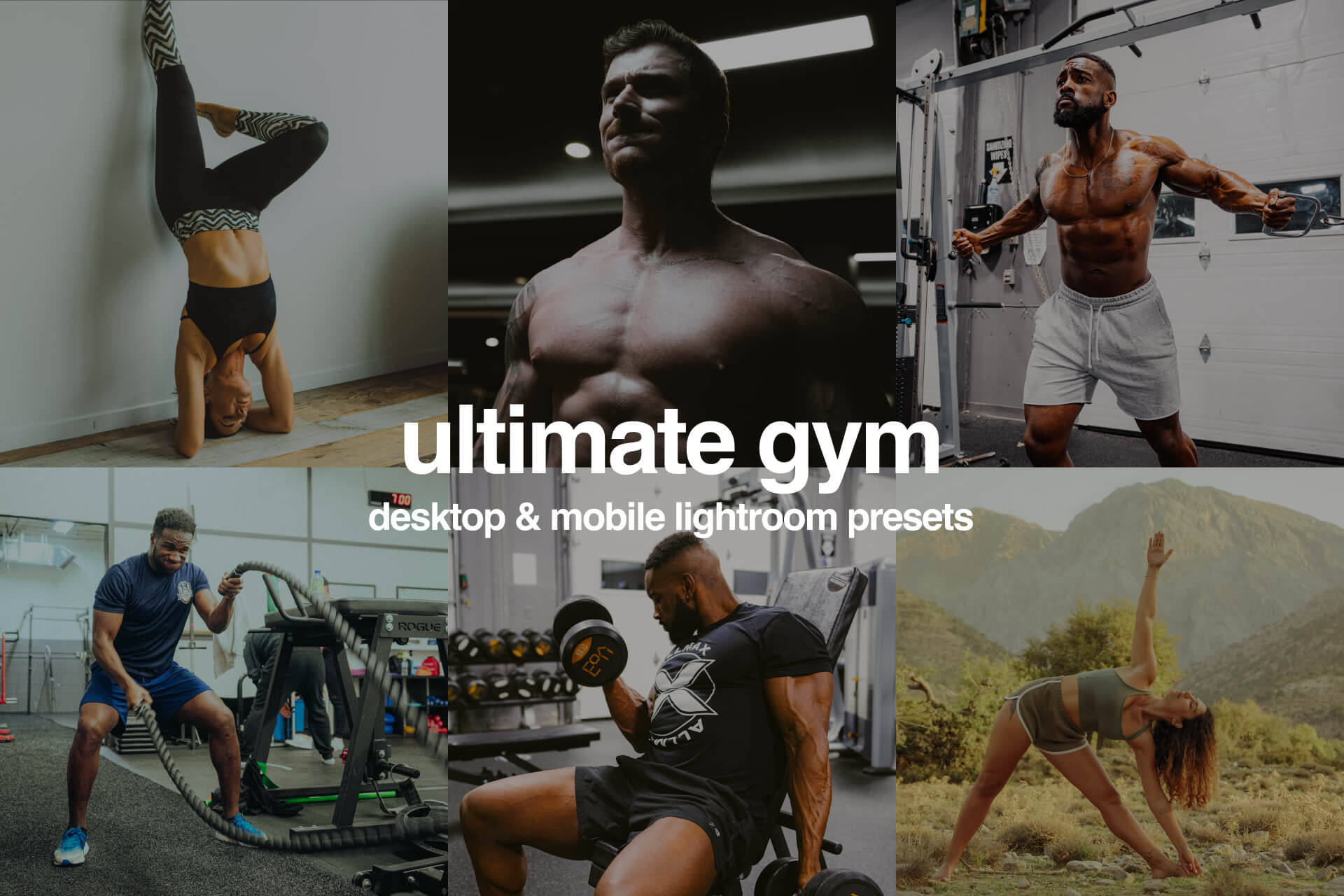 Gym Preset Pack for Lightroom