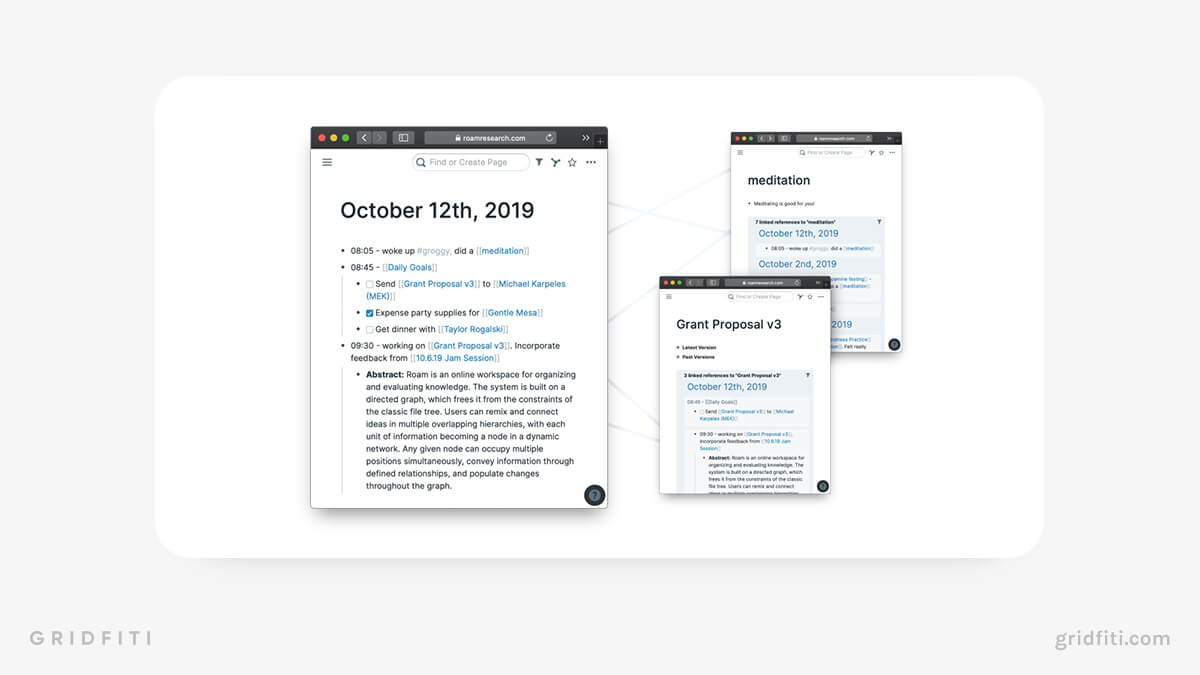 RoamResearch for Notes