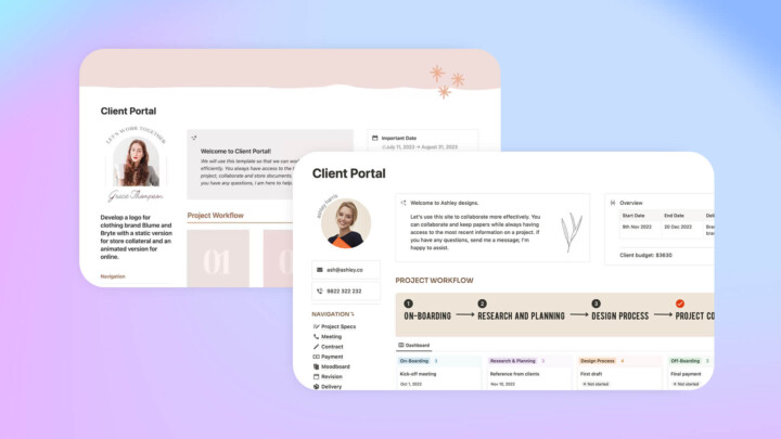 Notion Client Templates