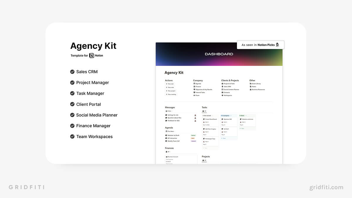 The 28 Best Notion Client Templates (Coaching Portals More) Gridfiti