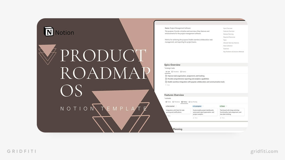 Product Roadmap OS