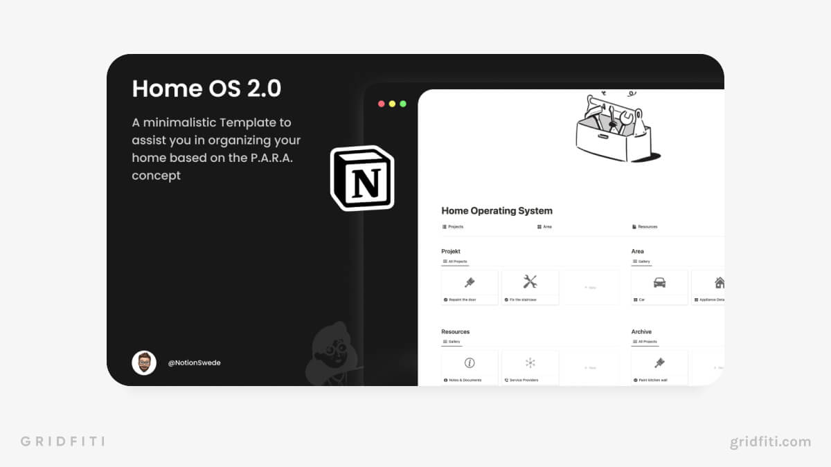 Notion Home OS Template