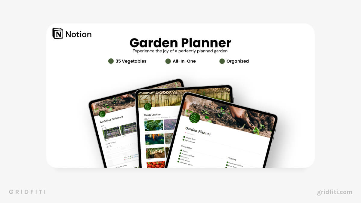Notion Garden Planner