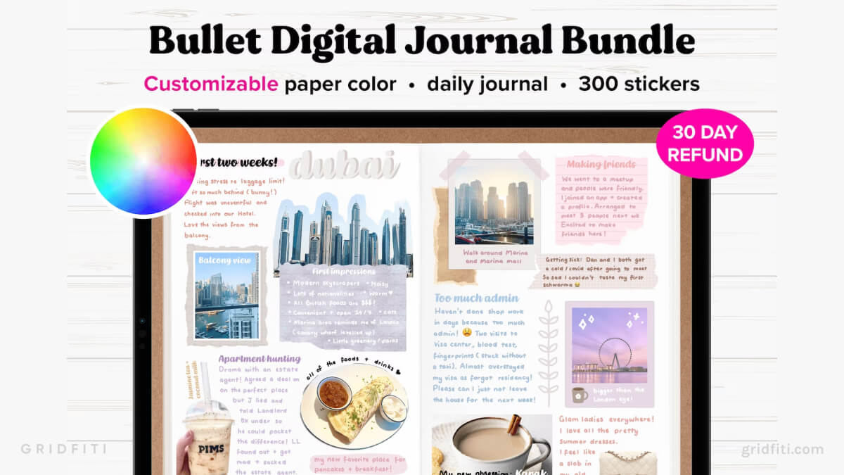 GoodNotes Bullet Journal Bundle