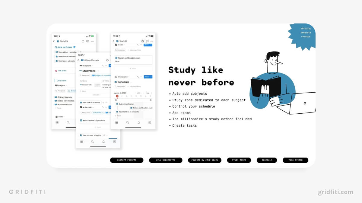 Free Notion Study Template