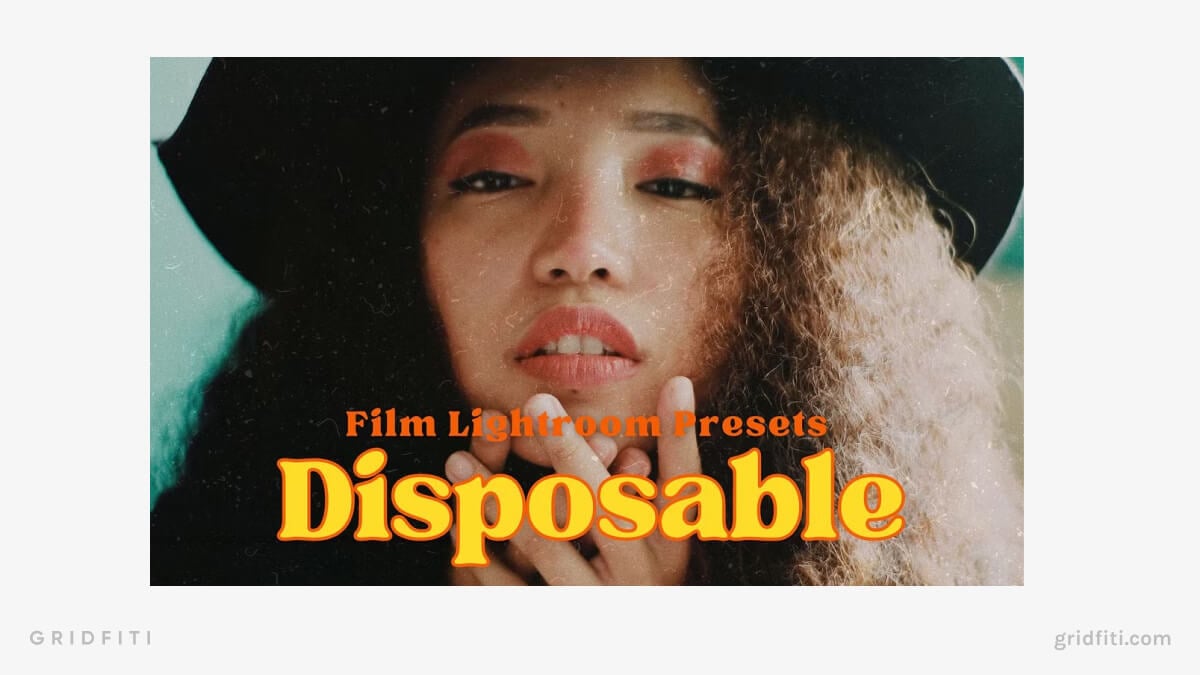 Disposable Film Lightroom Presets