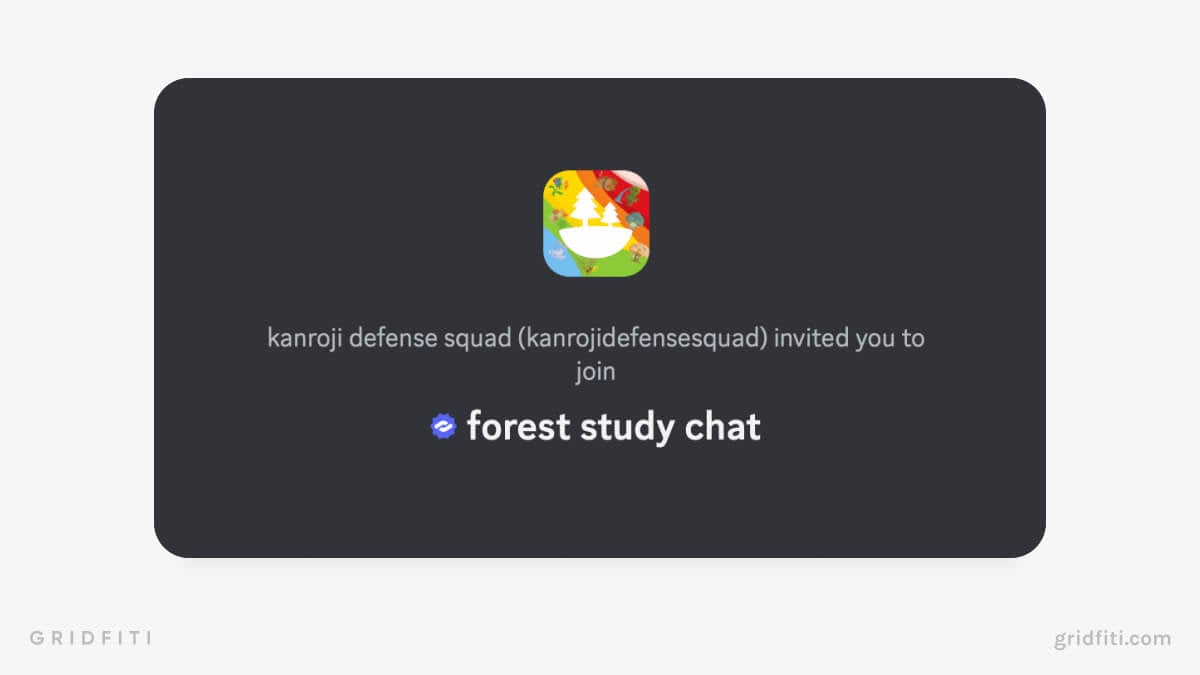 Forest Study Chat Discord
