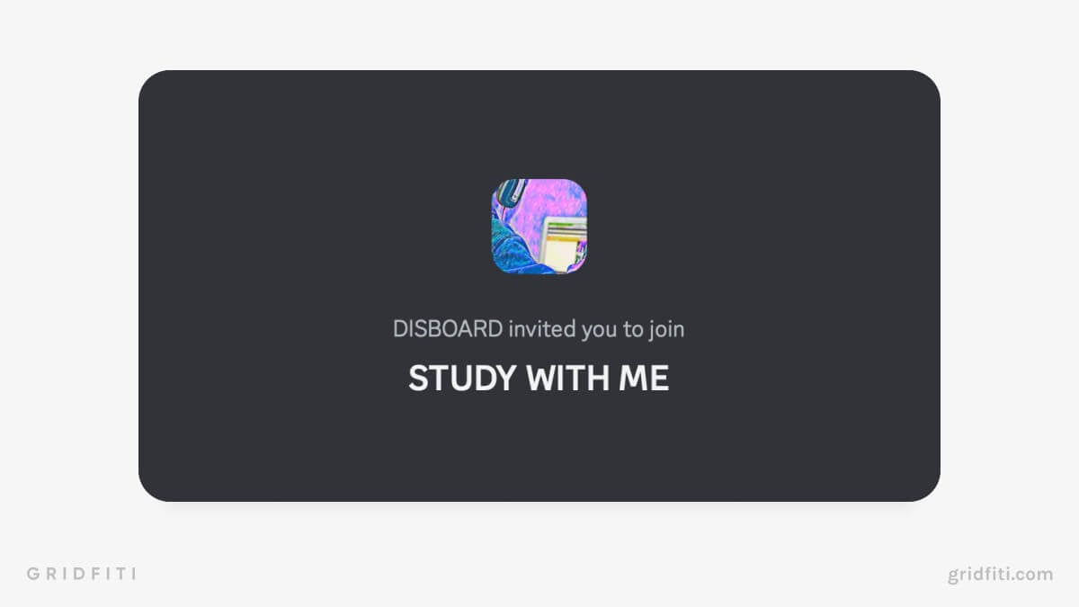 Study With Me Discord Server