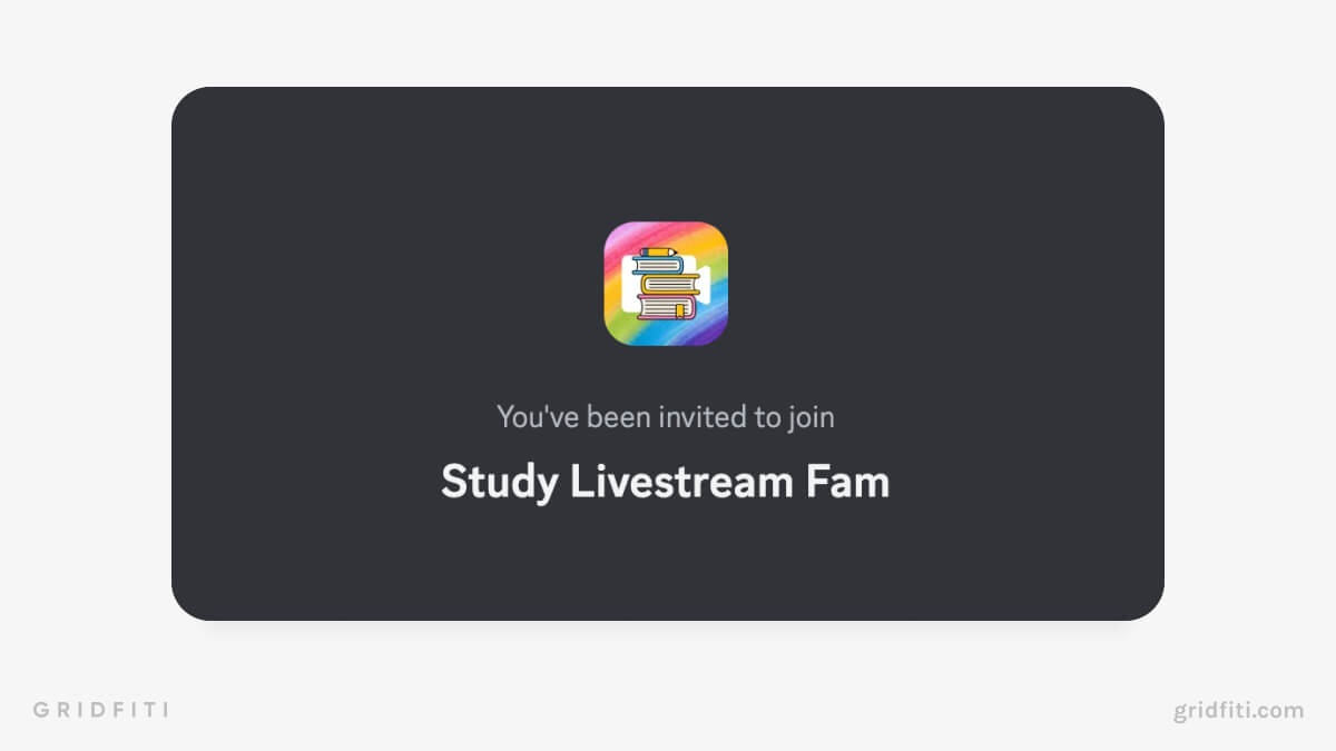 Study Live Stream Fam Server