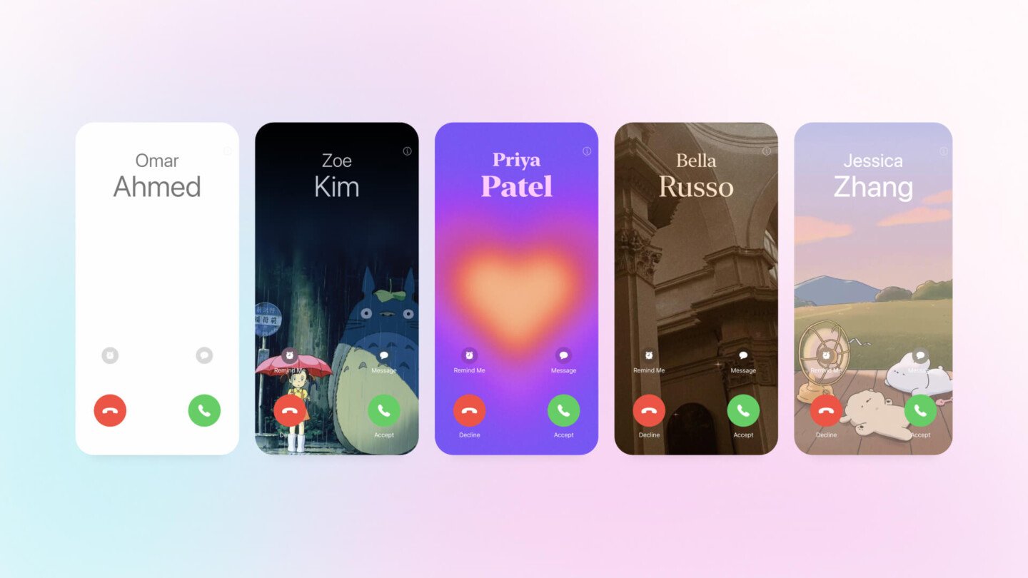 Aesthetic iOS Contact Poster Ideas