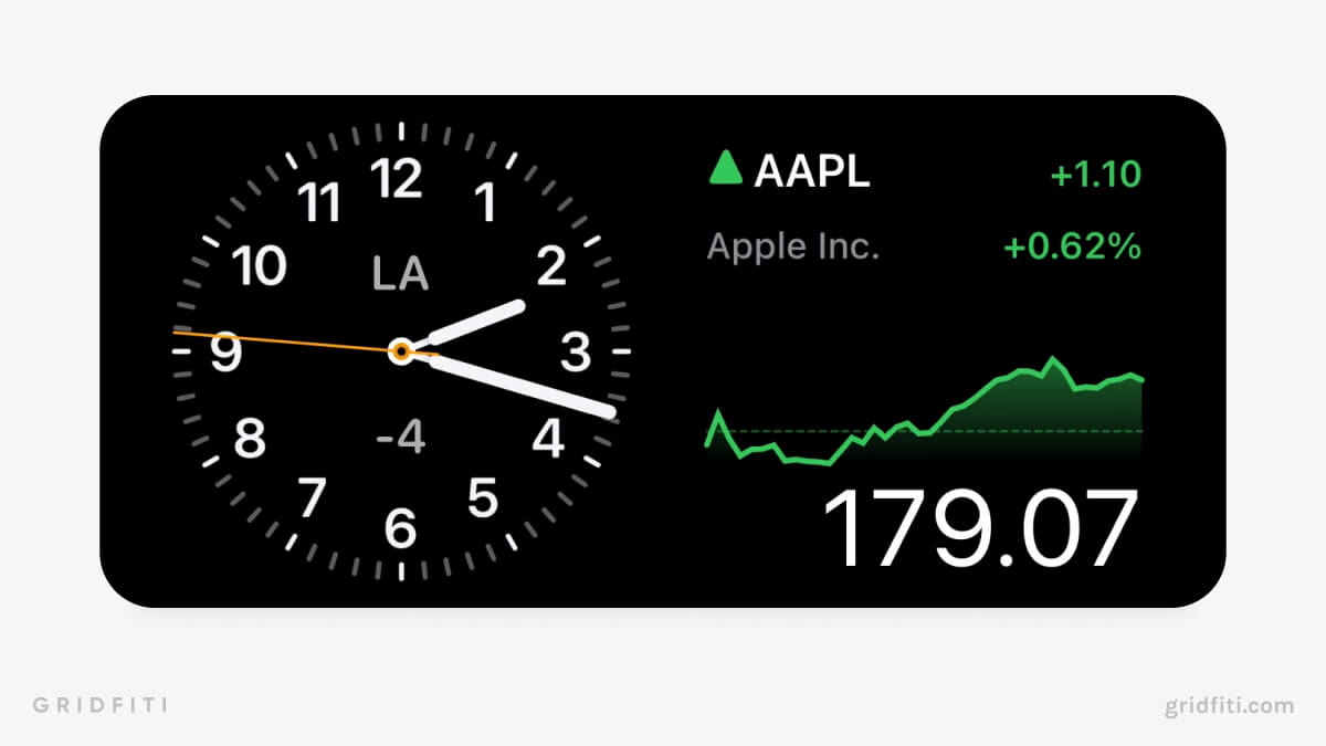 iOS Finances for StandBy Mode