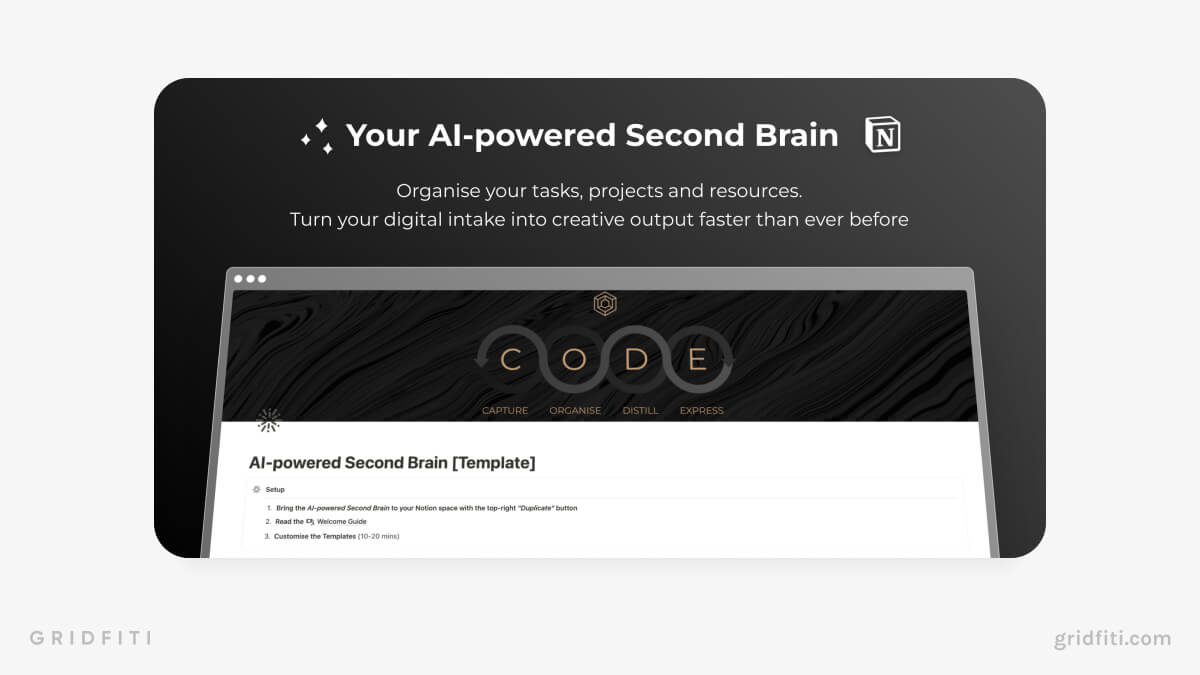 AI-Powered Second Brain for Notion