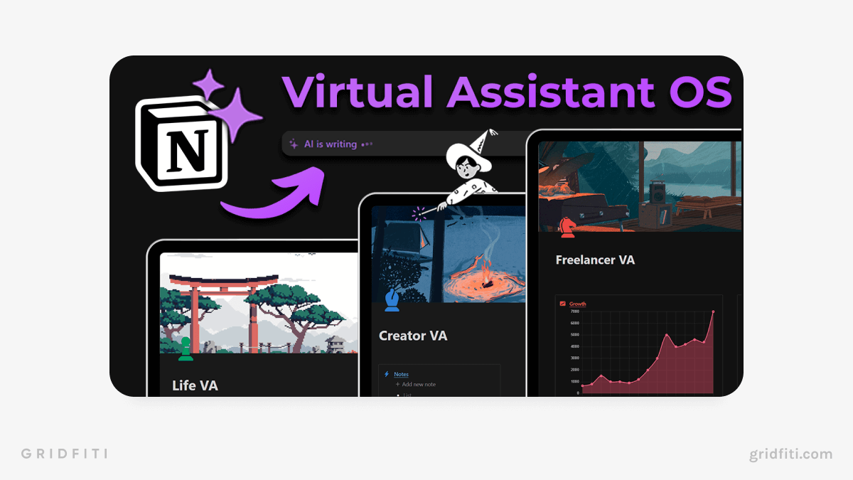 Notion Virtual Assistant with AI