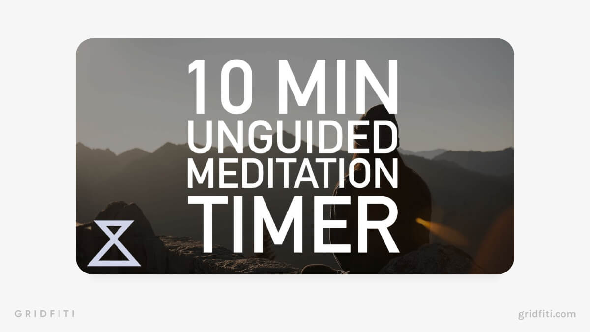 YouTube Meditation Timer Videos