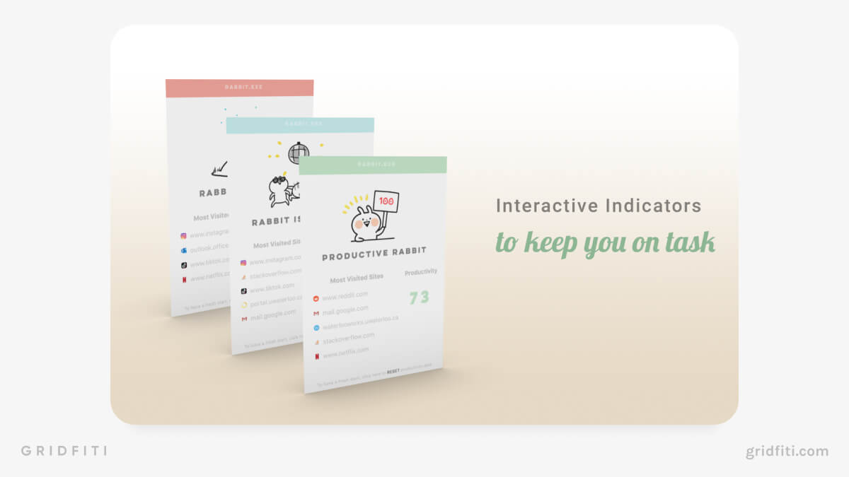 Rabbit Productivity Tracker Extension