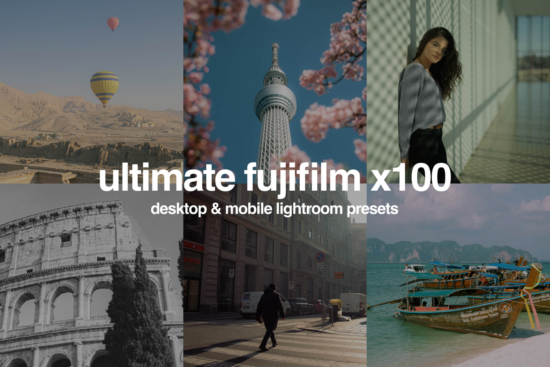 All-in-One Fujifilm X100 Lightroom Preset Pack
