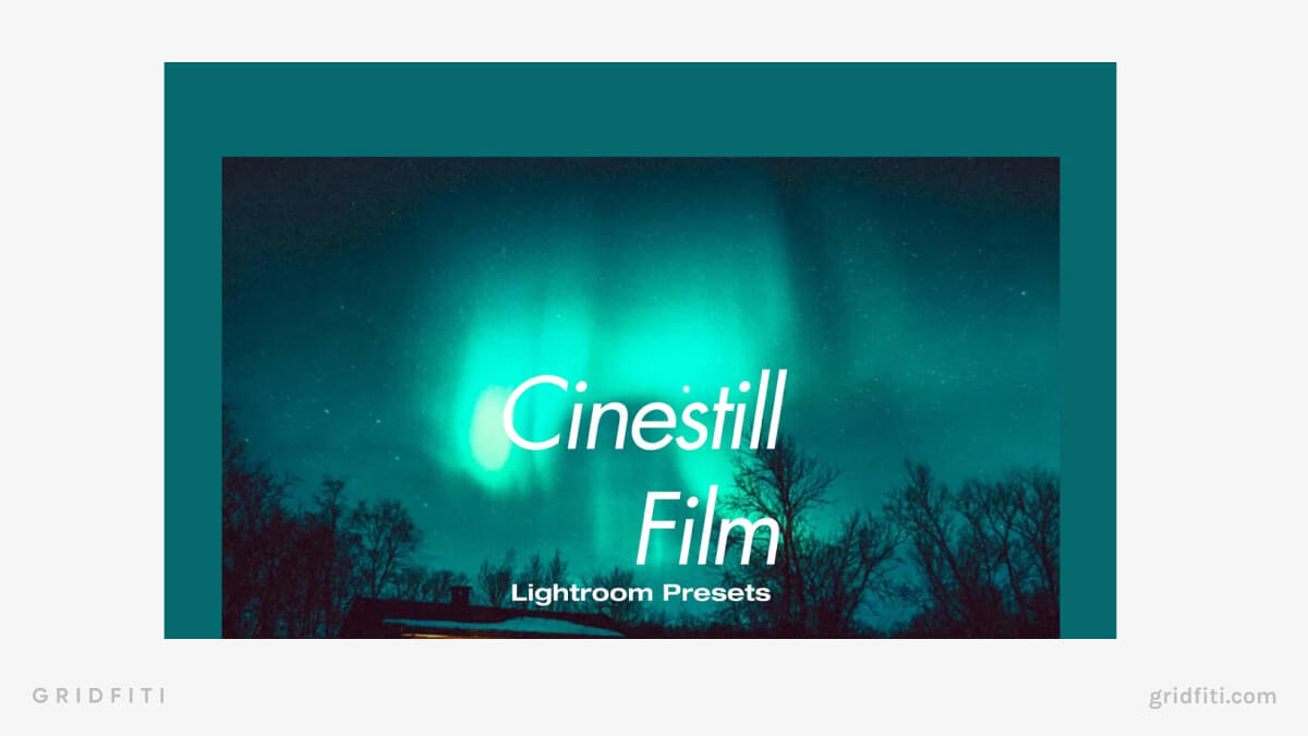 CineStill Film Lightroom Presets