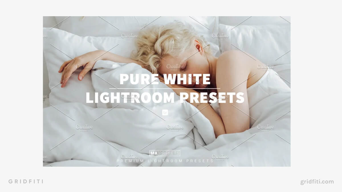 Pure White Lightroom Preset Pack