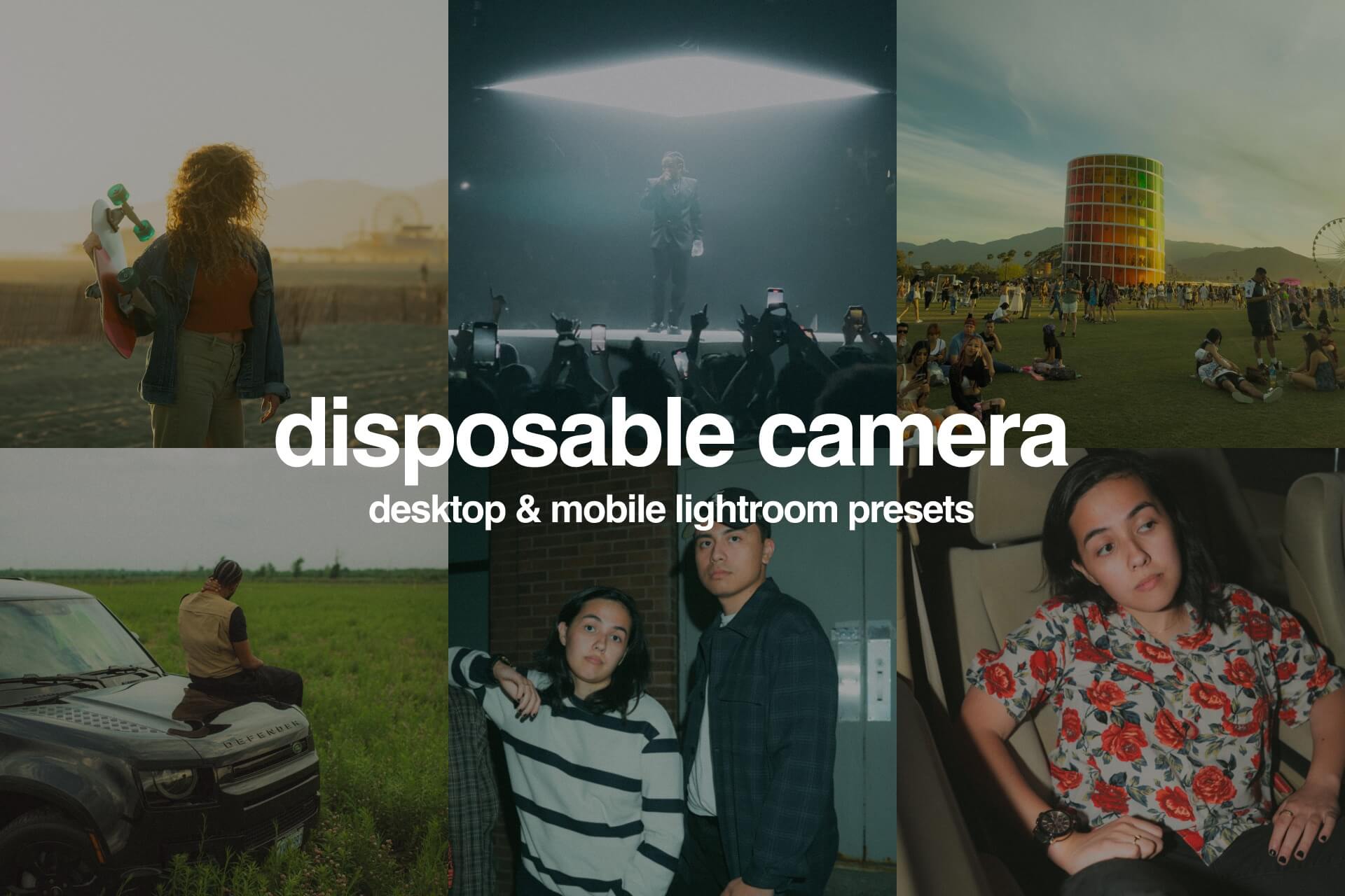 All-in-One Disposable Camera Lightroom Preset Pack