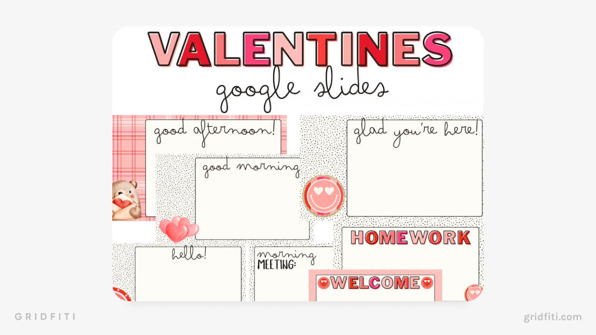 Valentine's Day Google Slides Templates