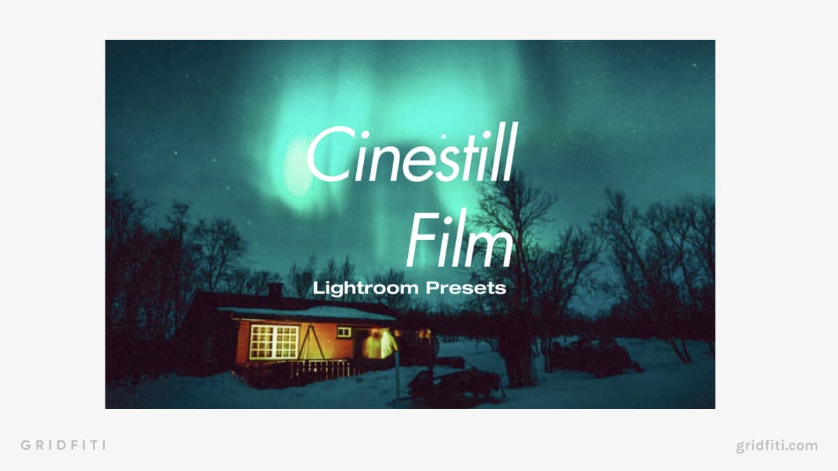 CineStill Film Lightroom Presets for Desktop