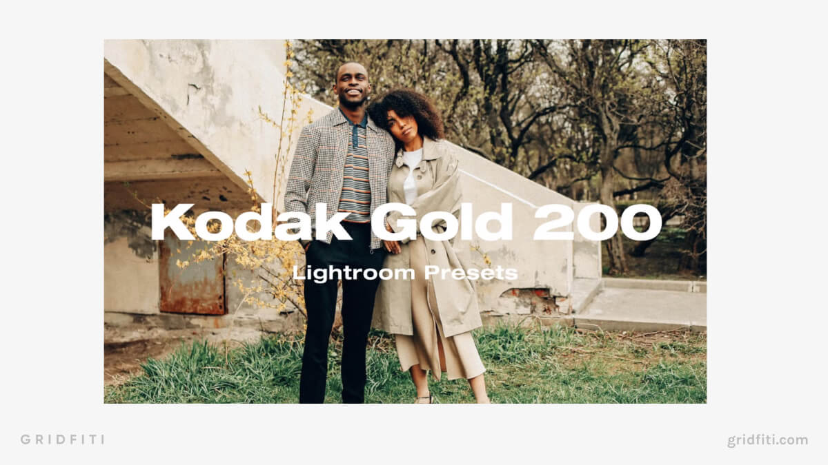 Kodak Gold 200 Emulation Presets