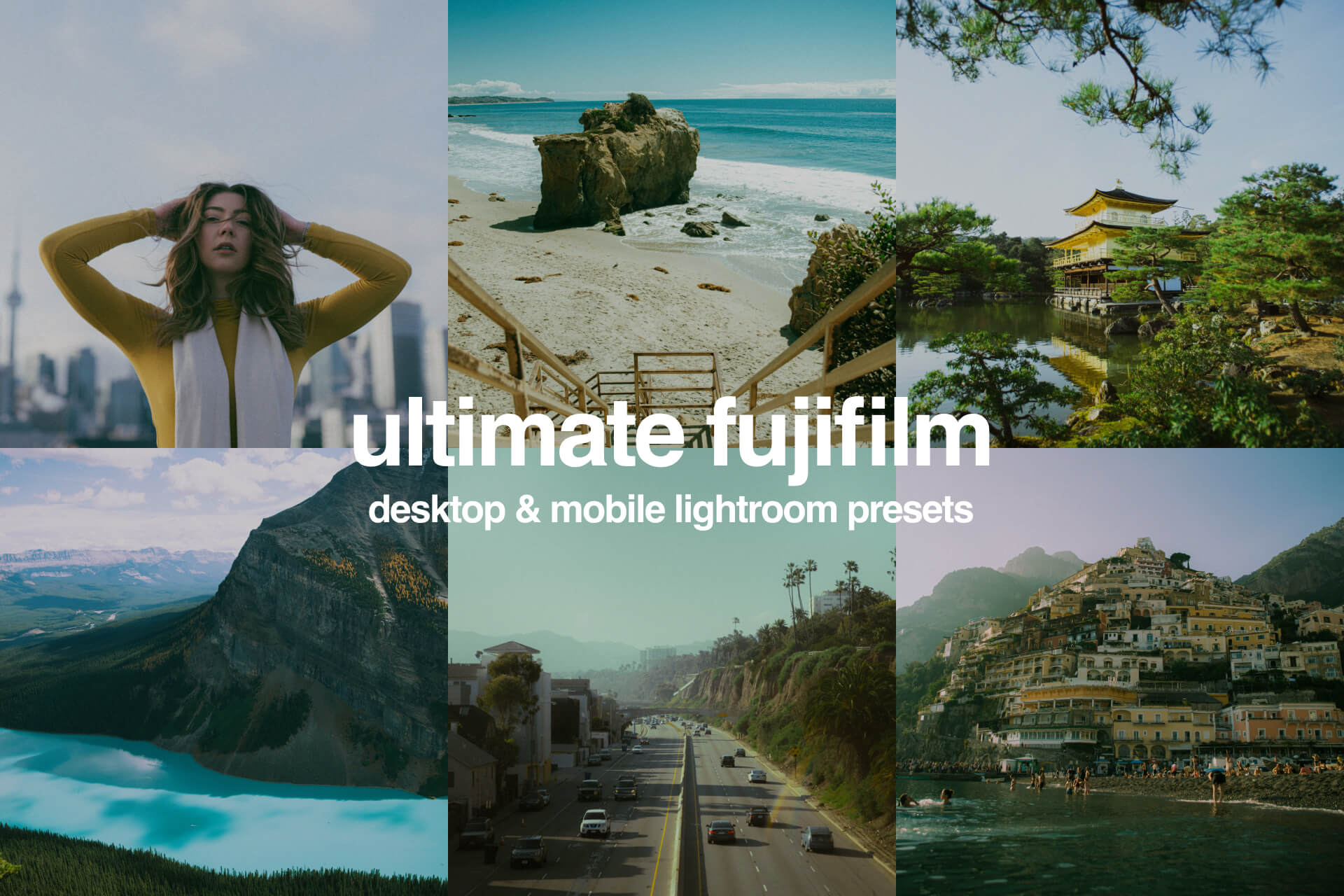 The Ultimate Fujifilm Lightroom Preset Pack
