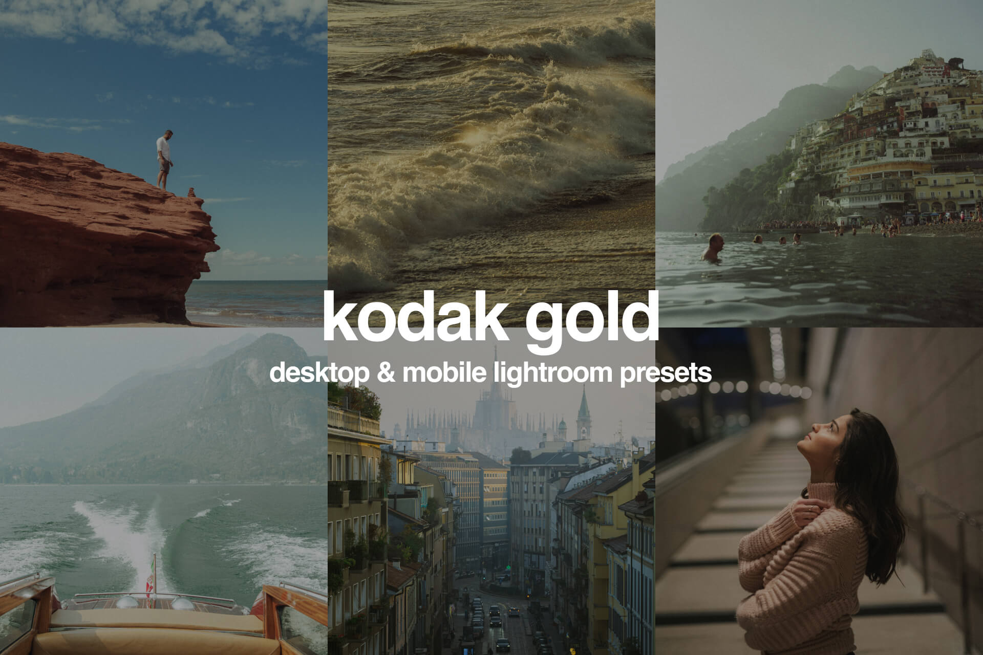 All-in-One Kodak Gold Lightroom Preset Pack