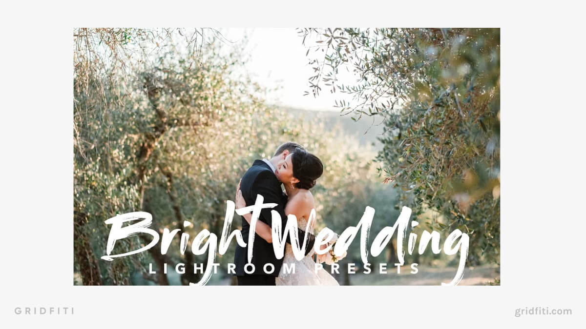 Bright Wedding Lightroom Presets