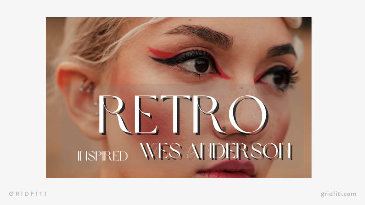 Retro Wes Anderson Presets for Lightroom