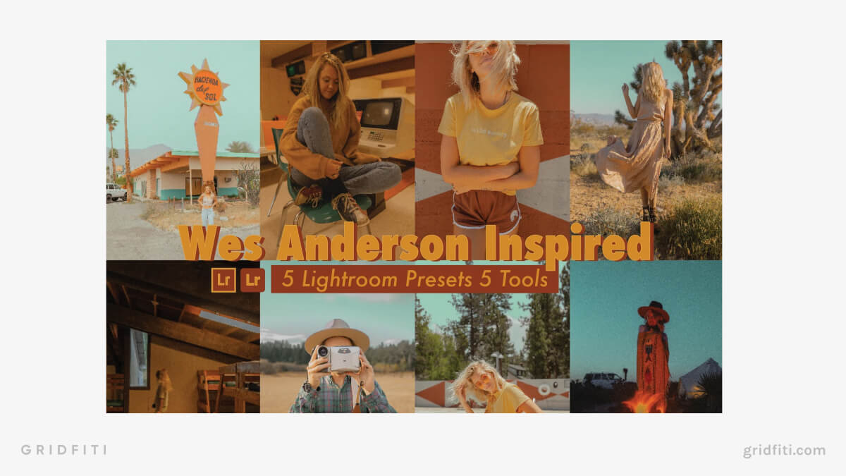 Wes Anderson Inspired Lightroom Presets