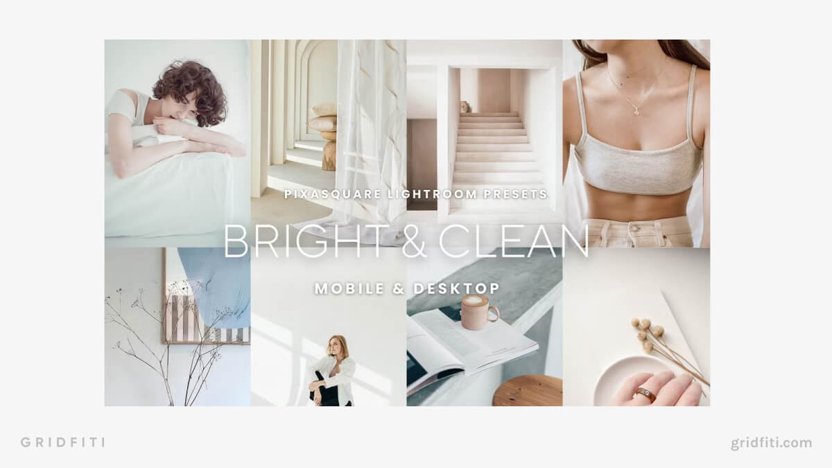 Bright & Clean Lightroom Presets