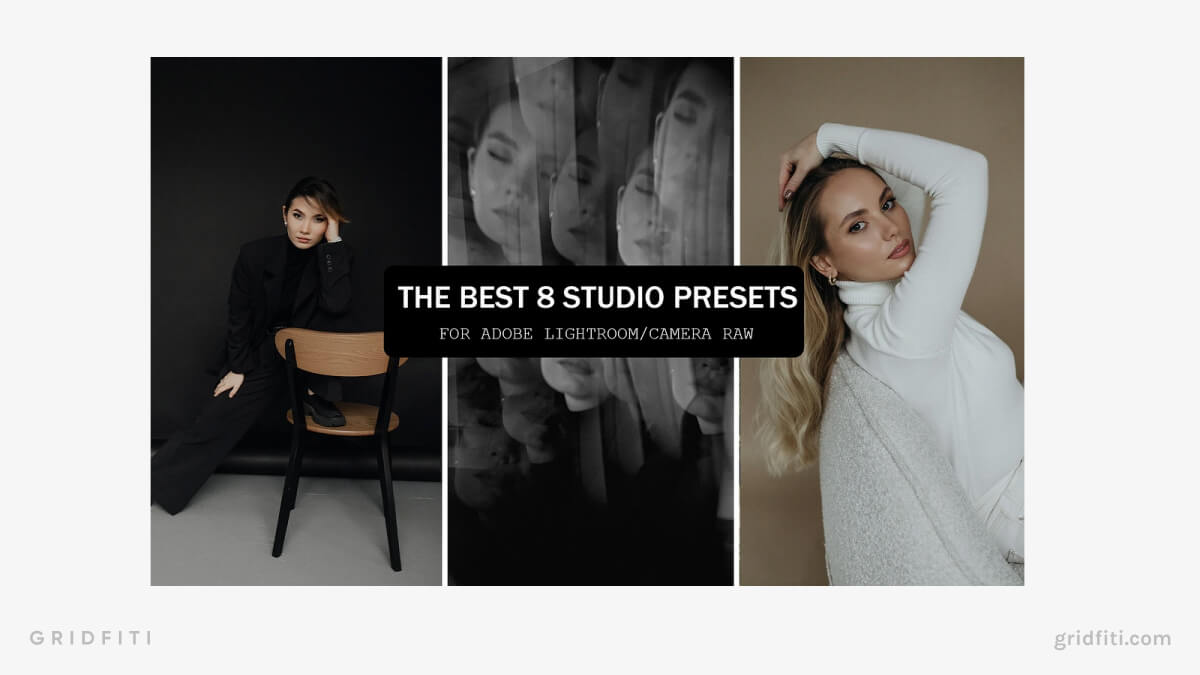 Clean Lightroom Presets For The Studio