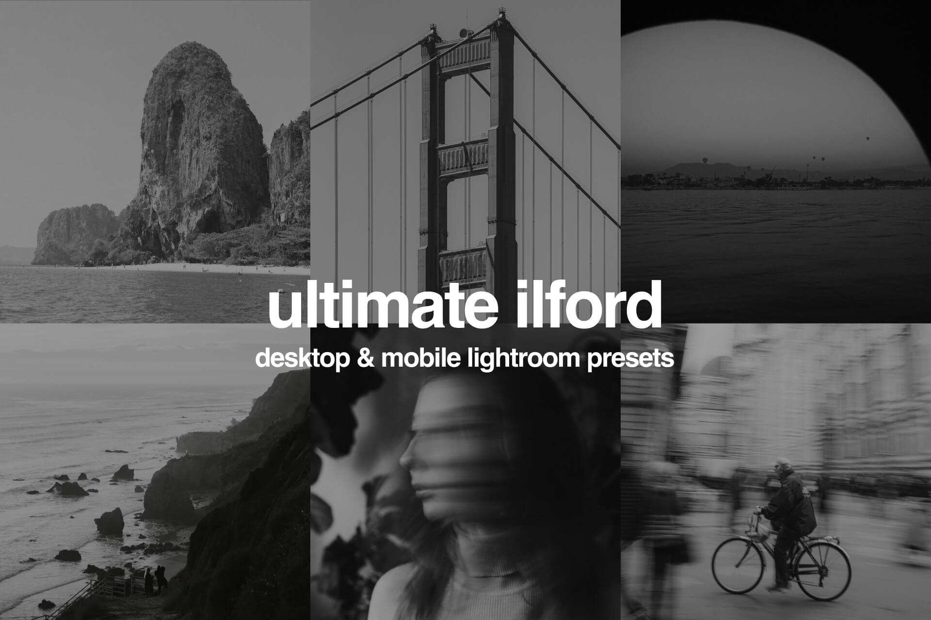 Aesthetic Ilford Lightroom Preset