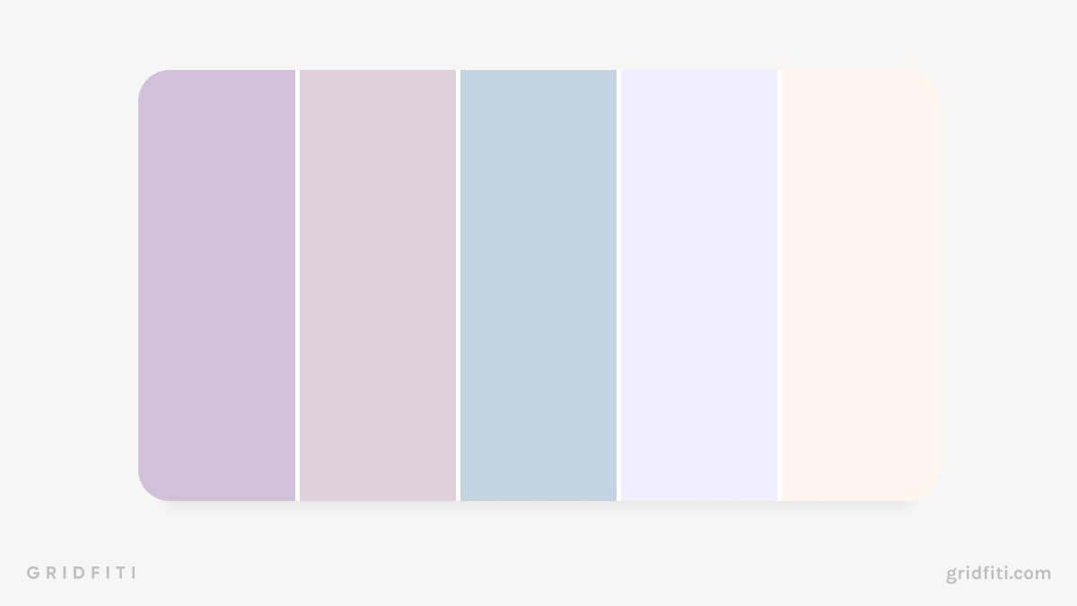 Purple Pastel Color Scheme