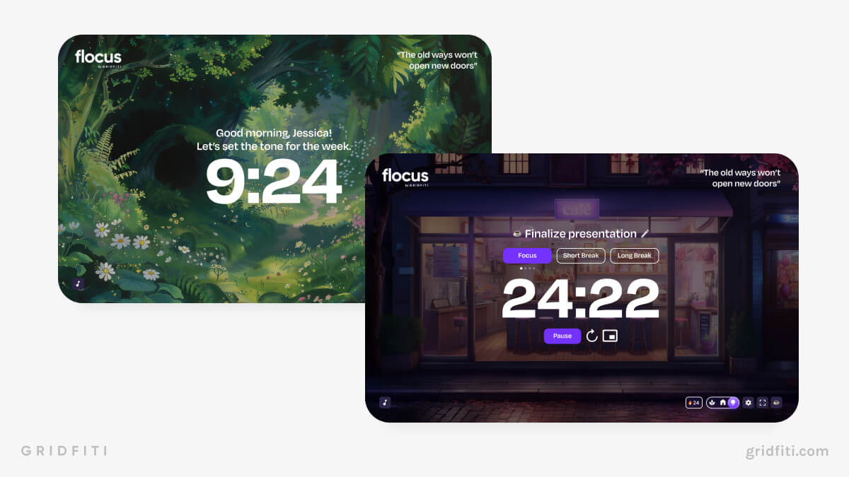 Flocus Productivity Timer