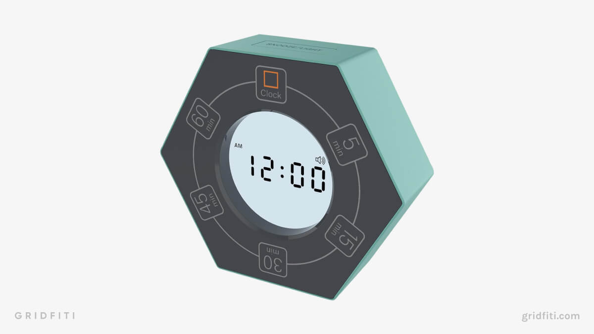 Desk Timer with Preset Countdown Clock