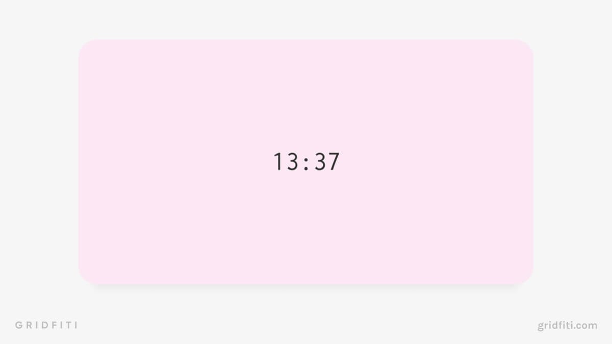 Pastel New Tab Clock Extension