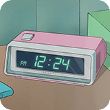 Flocus – Retro Anime Clock