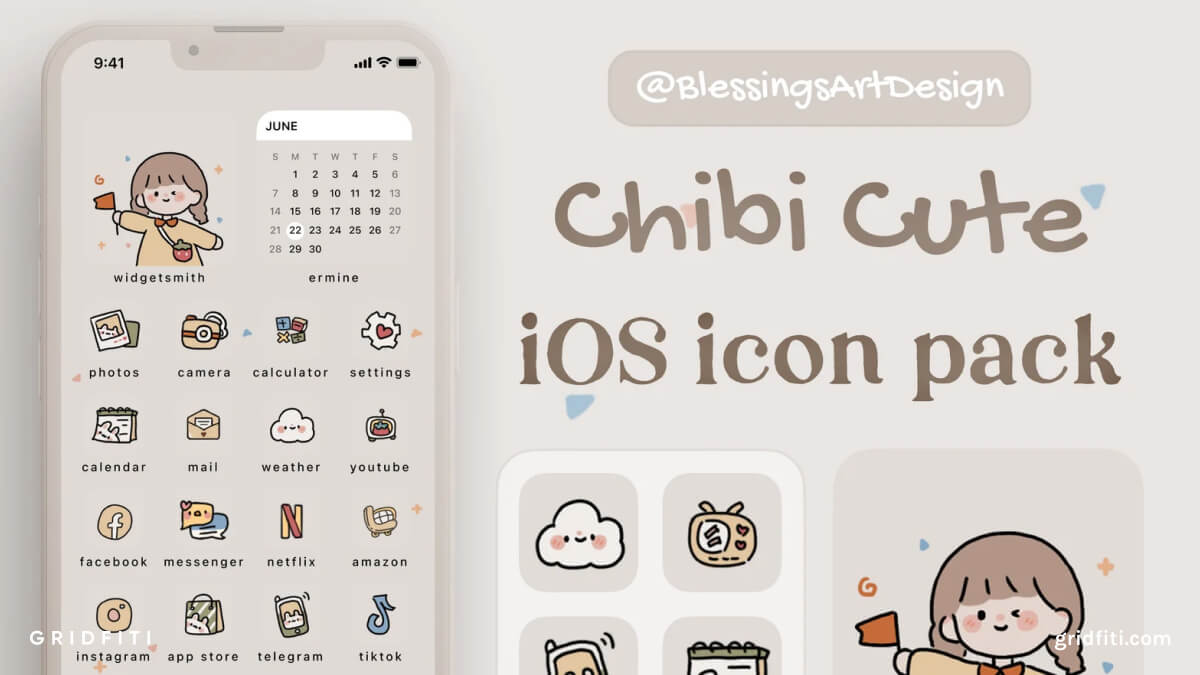Aesthetic Anime App Icons