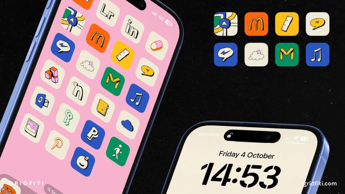Hand Drawn Icon Packs